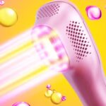 コラコラーゲン脱毛LV　2色のLED　照射イメージーゲン脱毛LV　2色のLED　照射イメージ